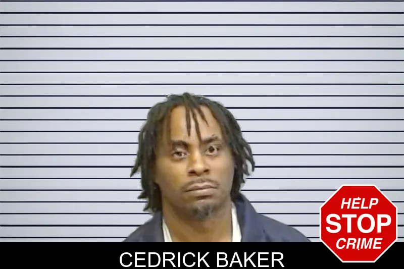 Cedrick Baker mugshot
