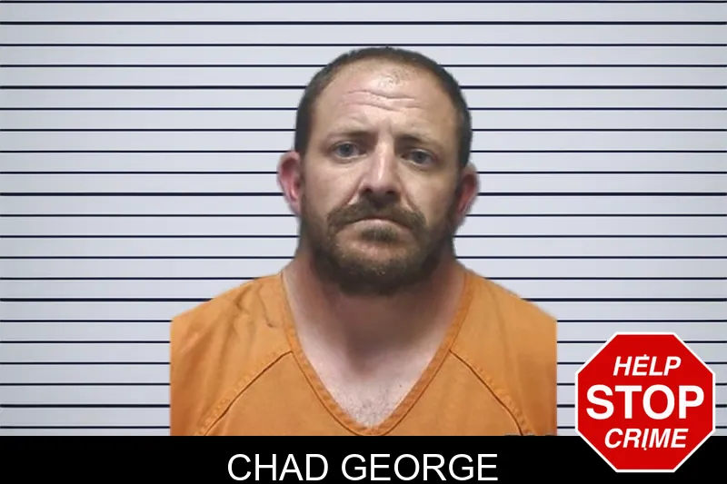Chad George mugshot