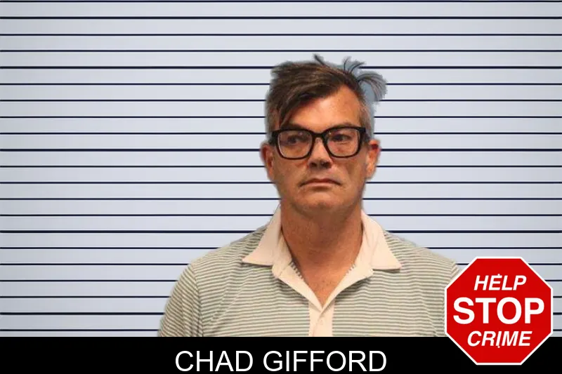 Chad Gifford mugshot