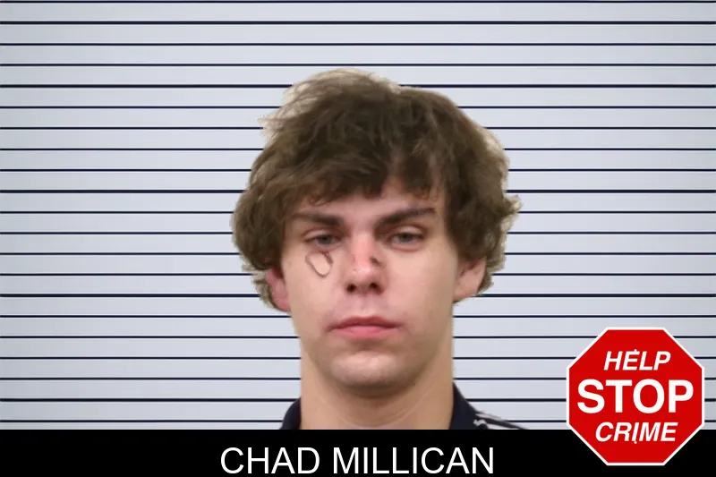 Chad Millican mugshot