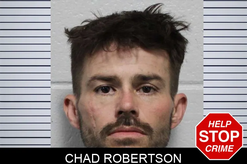 Chad Robertson mugshot