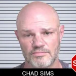 Chad Sims mugshot
