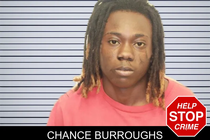 Chance Burroughs mugshot