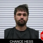 Chance Hess mugshot