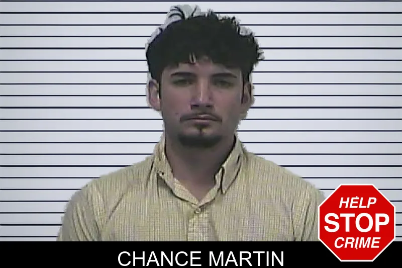 Chance Martin mugshot