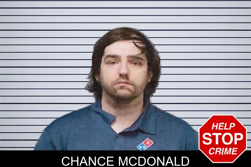 Chance McDonald mugshot