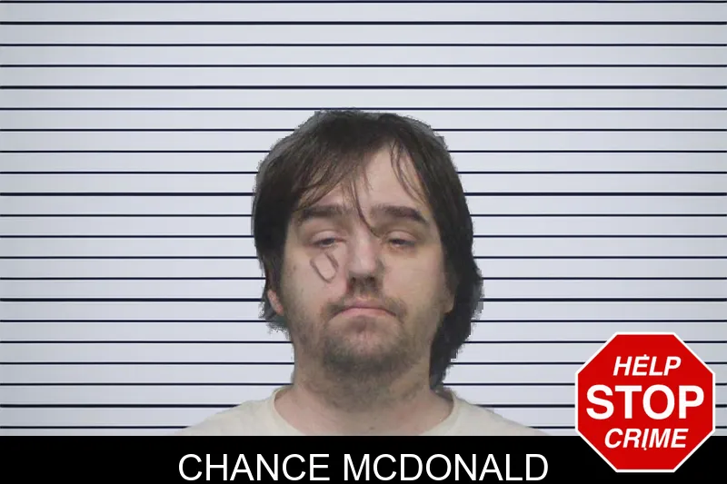 Chance McDonald mugshot