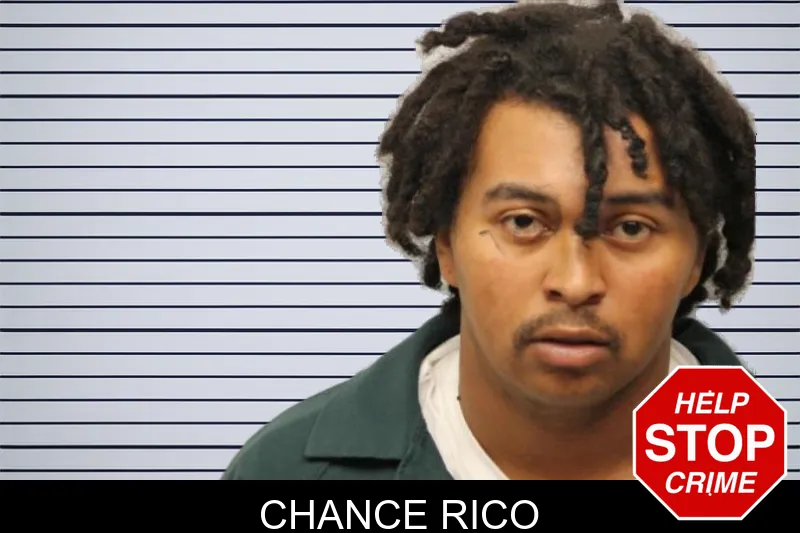 Chance Rico mugshot