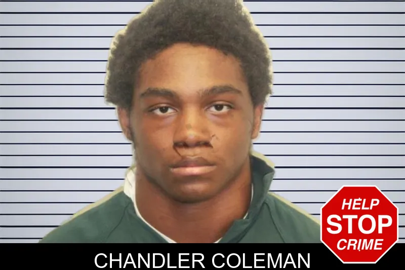 Chandler Coleman mugshot – Chatham County , Georgia Chandler Coleman mugshot