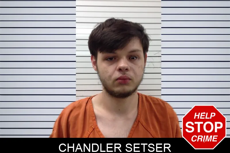 Chandler Setser mugshot