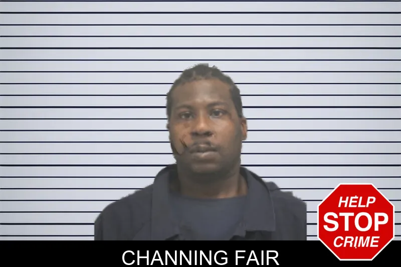 Channing Fair mugshot