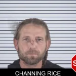 Channing Rice mugshot
