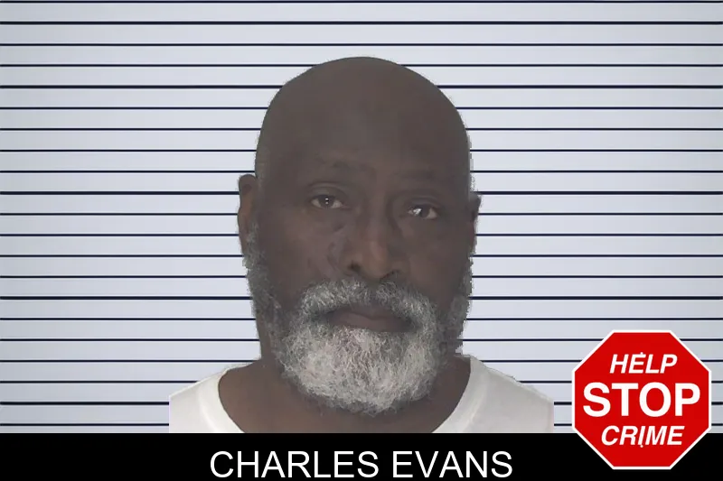 Charles Evans mugshot