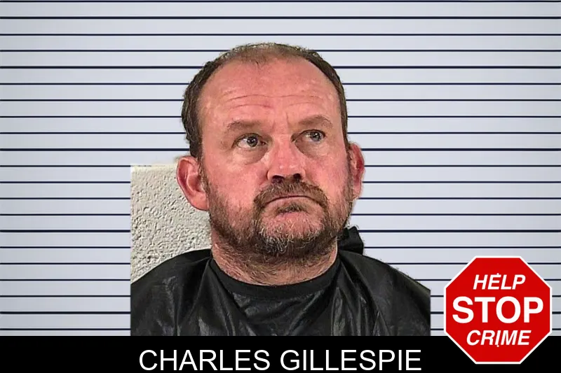 Charles Gillespie mugshot