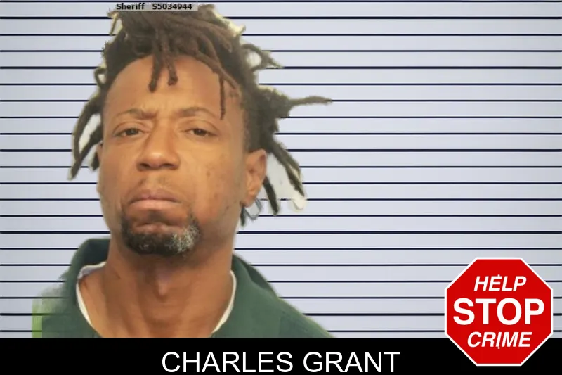 Charles Grant mugshot