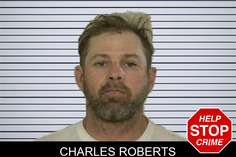 Charles Roberts mugshot
