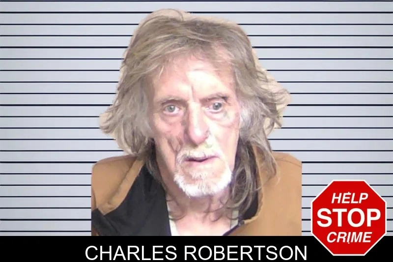Charles Robertson mugshot