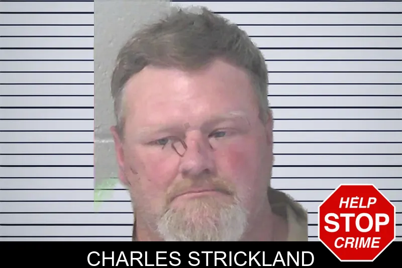 Charles Strickland mugshot