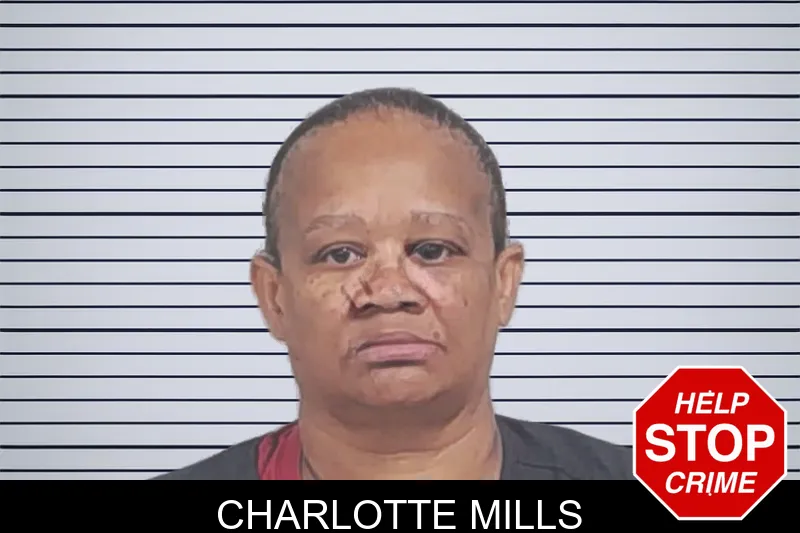 Charlotte Mills mugshot