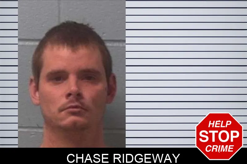 Chase Ridgeway mugshot