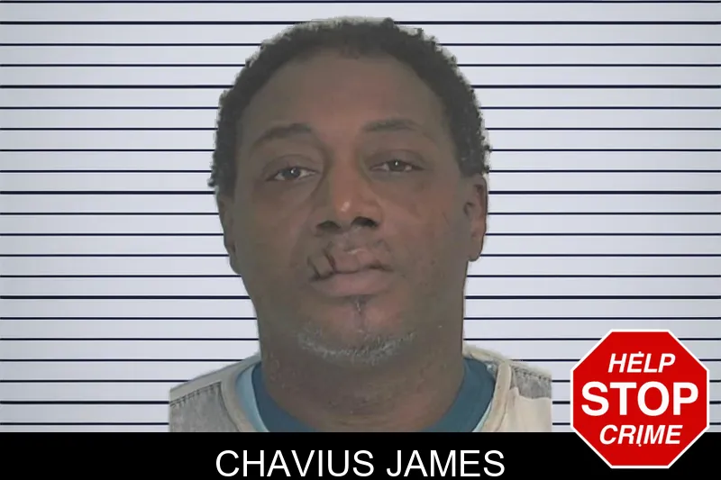 Chavius James mugshot
