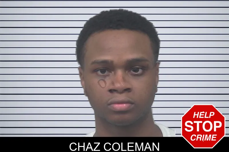 Chaz Coleman mugshot