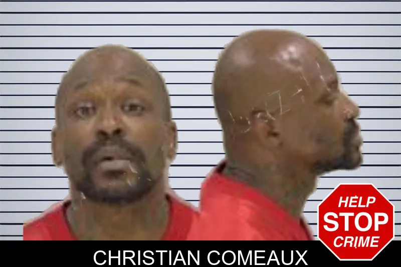 Christian Comeaux mugshot
