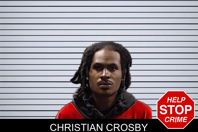 Christian Crosby mugshot