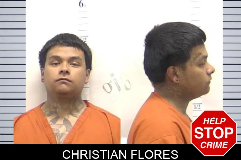 Christian Flores mugshot