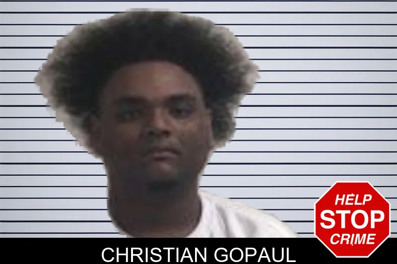 Christian Gopaul mugshot