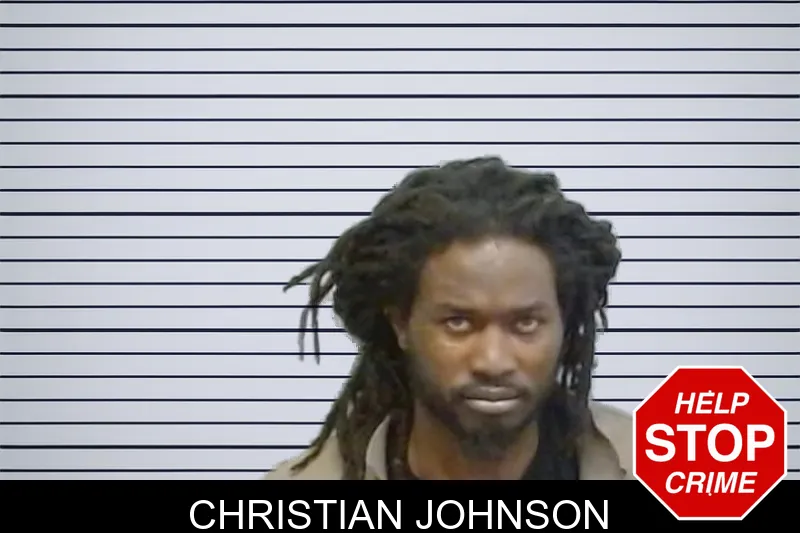 Christian Johnson mugshot