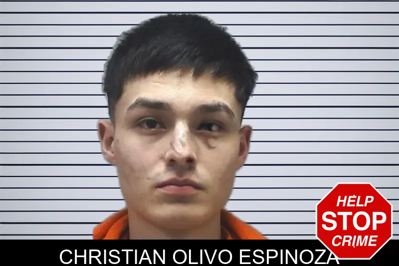 Christian Olivo Espinoza mugshot