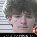 Christian Register mugshot