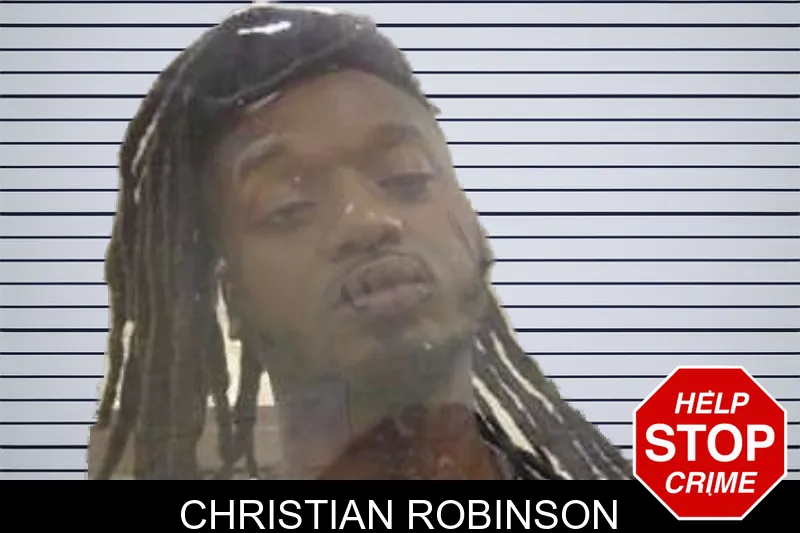 Christian Robinson mugshot