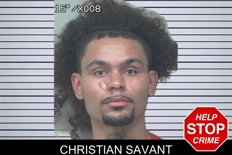 Christian Savant mugshot