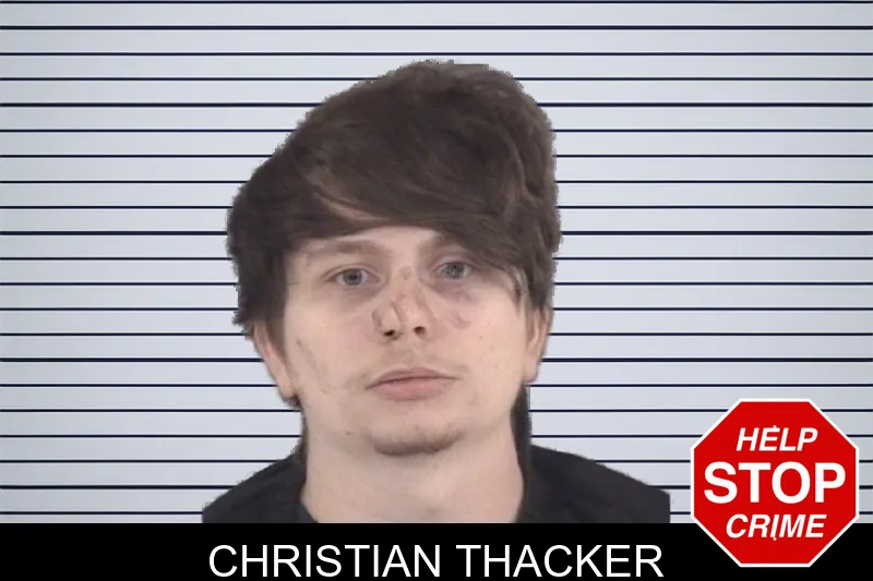 Christian Thacker mugshot – Spalding County , Georgia Christian Thacker mugshot