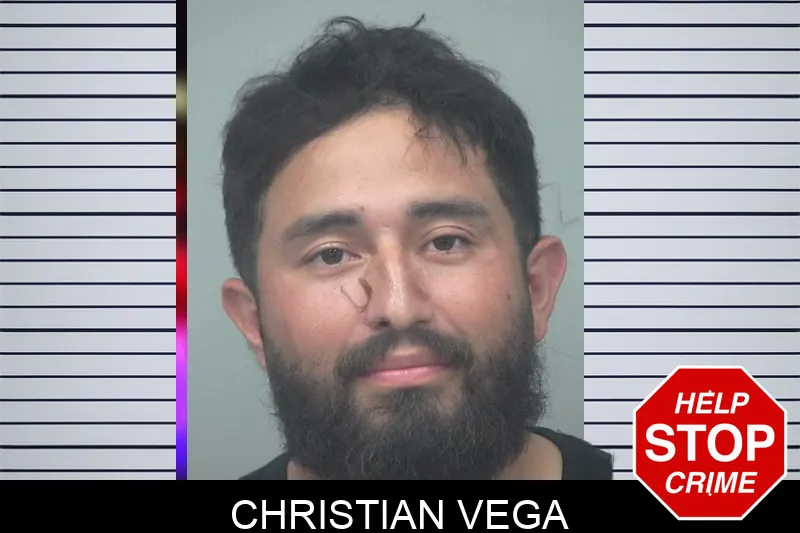 Christian Vega mugshot