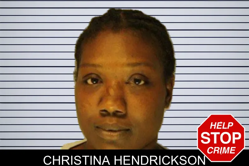 Christina Hendrickson mugshot