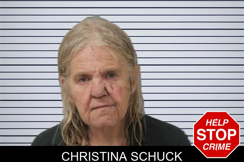 Christina Schuck mugshot