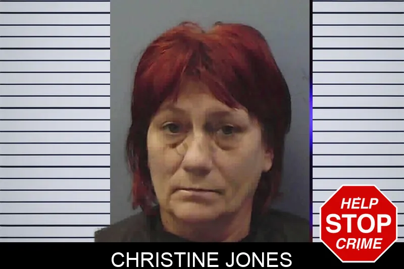 Christine Jones mugshot