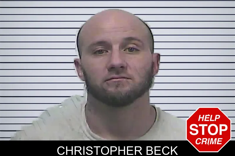 Christopher Beck mugshot