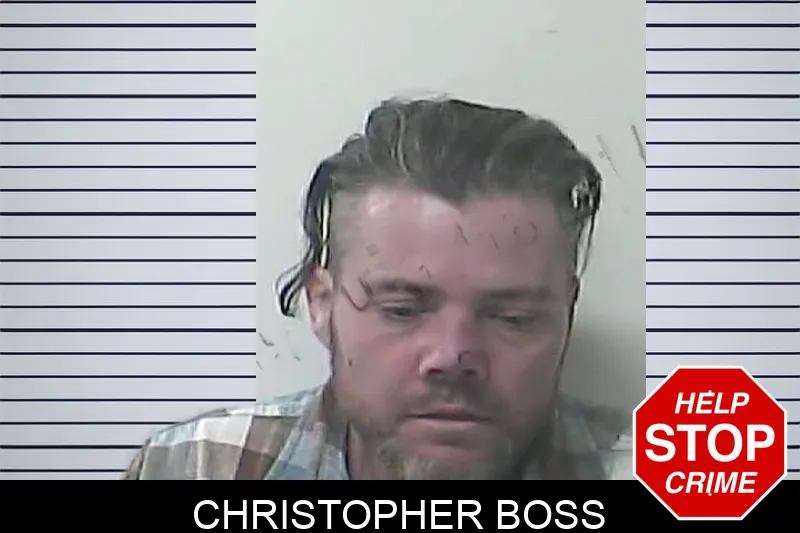 Christopher Boss mugshot
