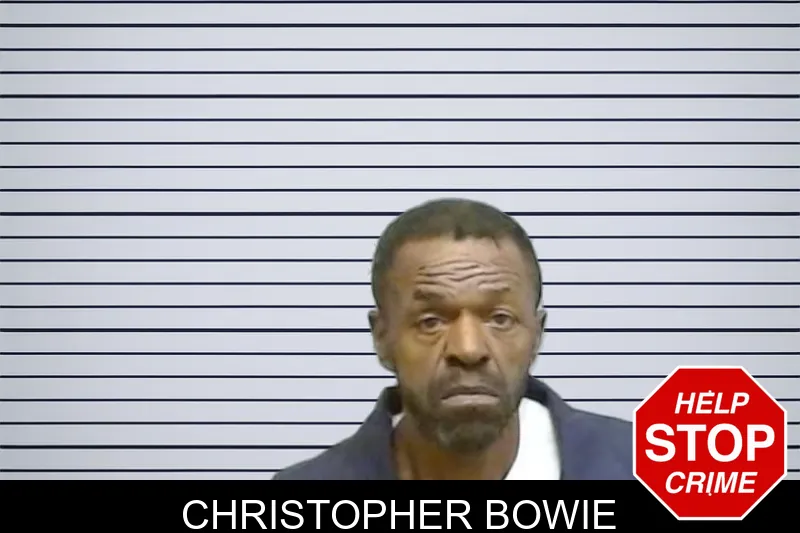 Christopher Bowie mugshot