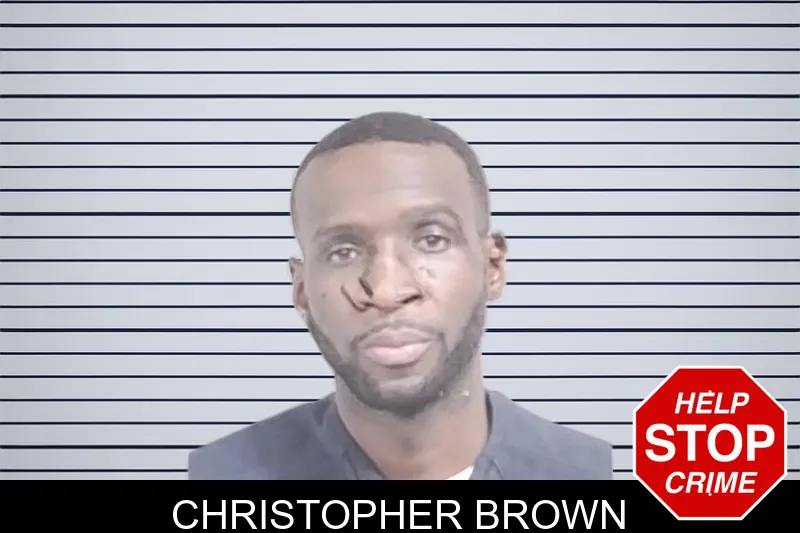 Christopher Brown mugshot