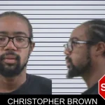 Christopher Brown mugshot