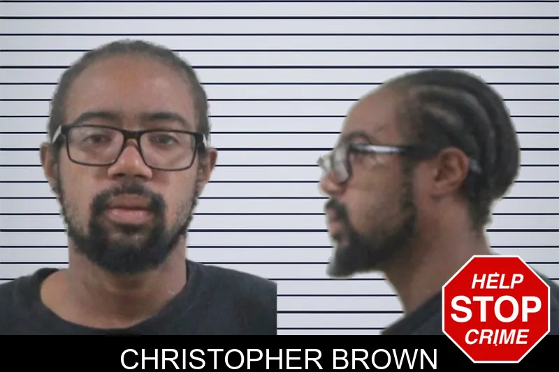 Christopher Brown mugshot
