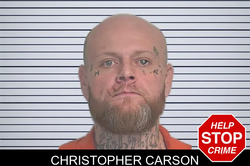 Christopher Carson mugshot