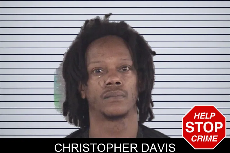 Christopher Davis mugshot