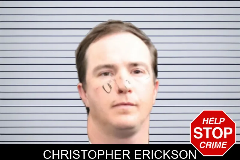 Christopher Erickson mugshot