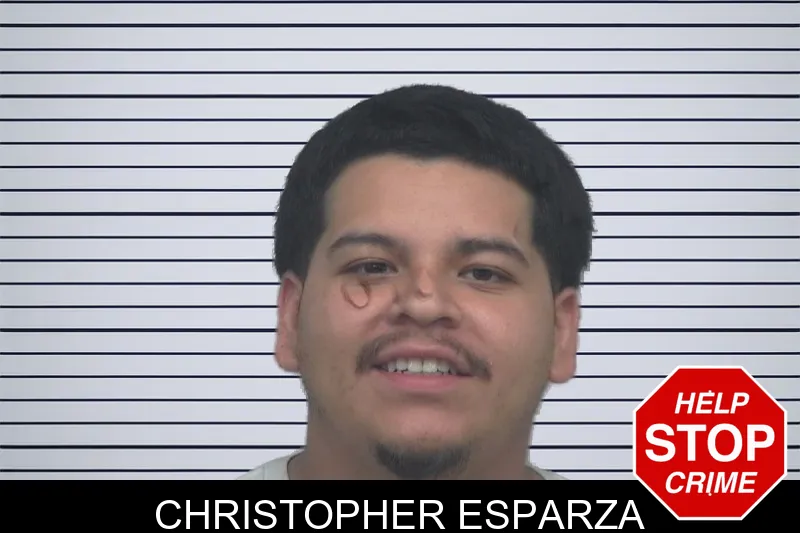 Christopher Esparza mugshot